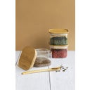 Pebbly Lot de 3 Boîtes Carrés de 500 ml - 1 kit(s)