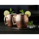 Moscow Mule džbánek z tepané mědi 55 cl, 2 ks - 1 sada