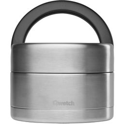 Qwetch Lunchbox Termica con Manico - 650 ml - Acciaio inox