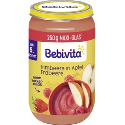 Omogeneizzato Bio - Mela, Fragola e Lampone - 250 g