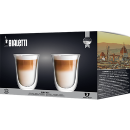 Bialetti Firenze 2-piece Glass Set, Double-walled - 300 ml