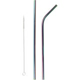 Dantesmile Cannucce in Acciaio Inox, 2 pezzi