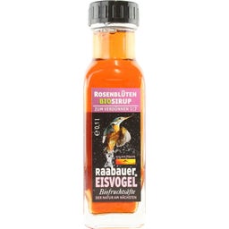 Raabauer Eisvogel Sirop de Fleur de Rose Bio - 0,10 l