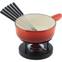 Käsefondueset Induktion Eisenguss 24 cm
