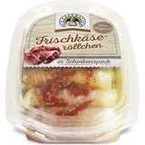 Die Käsemacher Frischkäse gerollt in Schinkenspeck