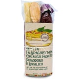 Pasta Kit - špageti z omako iz paradižnika in bazilike