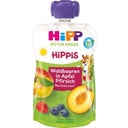 HiPPiS Bio - Mezcla de Frutas, Frutas del bosque, manzana y melocotón (100 g)