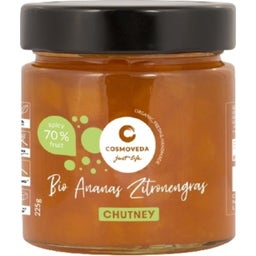 Cosmoveda Chutney Ananas et Citronnelle Bio - 225 g