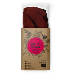 Tortillas Integrali di Verdure Bio - Barbabietola - 180 g
