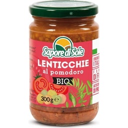Sapore di Sole Biologische Linzen in Tomatensaus - 300 g
