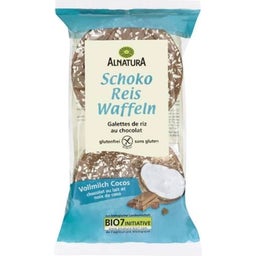 Biologische Melkchocolade-Kokos Rijstwafels - 100 g