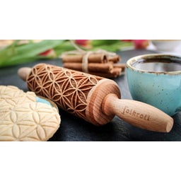 folkroll Flower of Life Rolling Pin