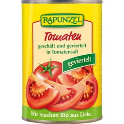 Tomates Bio Pelées en Quartiers | En Conserve - 400 g