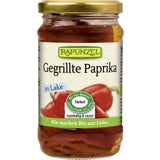 Bio grilované červené papriky, ve slaném nálevu