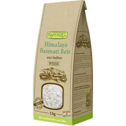 Rapunzel Ekologiskt Himalaya Basmatiris vitt - 1 kg