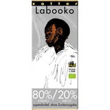 Organic Labooko 80%/20% Cacao Milk Bar Super Dark