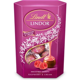 Lindt Lindor - Frambuesa y Nata - 500 g