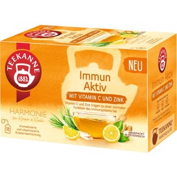 TEEKANNE Harmonie Zitronengras, Äpfel, Grüner Tee - 18 Teebeutel