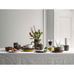 Coffee & More - Set of 2 Bowls with Lid - Grey - 1 Set
