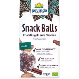 Govinda Snack Balls, Almond, Organic - 100 g