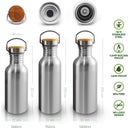 Bambaw Botella de Acero Inoxidable 1000 ml - Sage Green