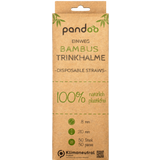 pandoo Cannucce Usa e Getta in Bambù - 21 cm