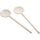 Tiffany Salad Servers, white