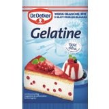 Dr. Oetker Feuilles de gélatine - 12 Pièces
