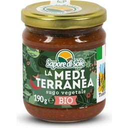 Sapore di Sole La Mediterranea Grönsakssås Ekologisk - 190 g
