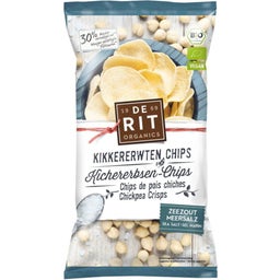 DE RIT Kikärtschips Havssalt Ekologiska - 75 g