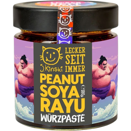 J.Kinski Bio Peanut Soya Rayu Würzpaste - 160 g